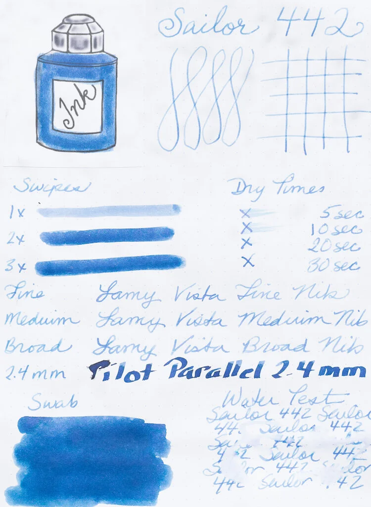 Sailor Ink Studio 442: A Review — The Pen Addict